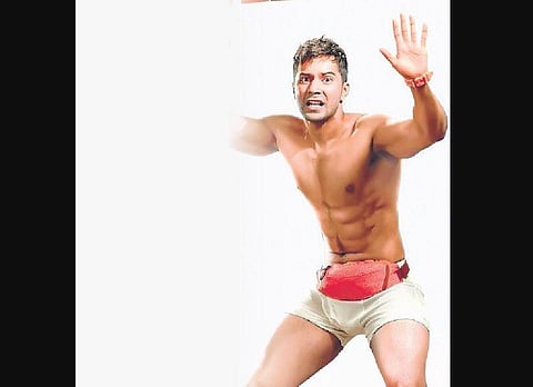 Bolywood actor Varun Dhawan.