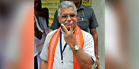Bengal BJP chief Dilip Ghosh (File photo | PTI)