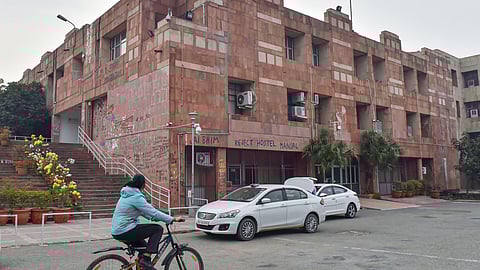 JNU campus in New Delhi.