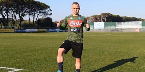 Slovak Lobotka had joined Celta in 2017 from Danish club Nordsjaelland. (Photo | Napoli Twitter)