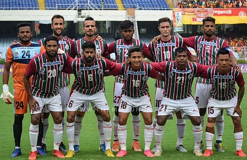 Mohun Bagan will be rechristened ATK-Mohun Bagan from next season after the iconic club merged with ATK FC. (Photo | Twitter @Mohun_Bagan)