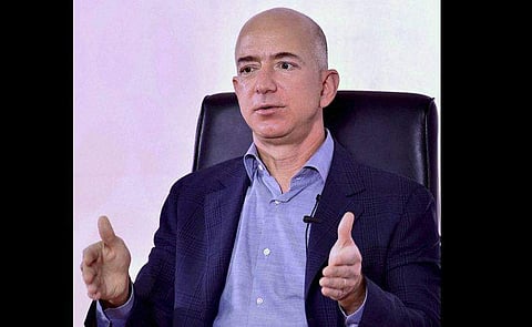 Jeff Bezos. (Photo | PTI)