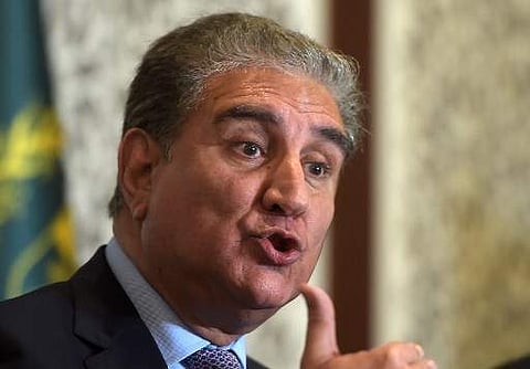 Pakistani Foreign Minister Shah Mehmood Qureshi (File Photo | AFP)