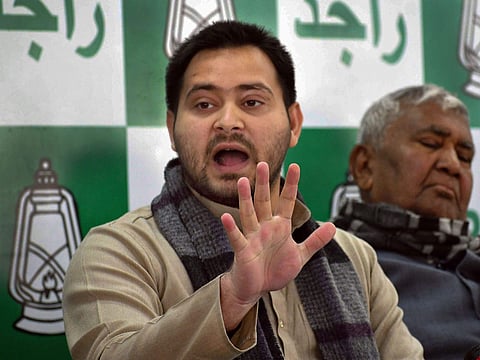 RJD leader Tejashwi Yadav (File | PTI)