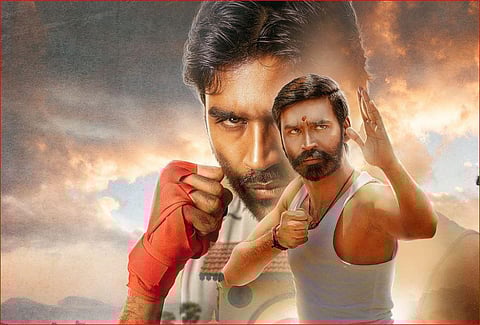 Dhanush in 'Pattas' (Facebook Photo)