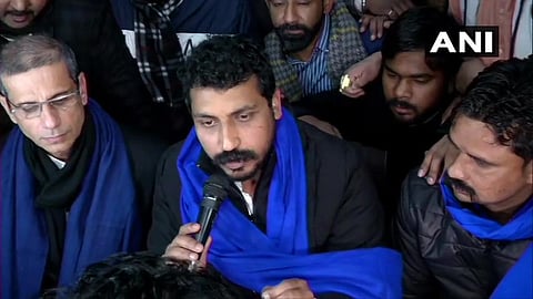 Bhim Army chief Chandrashekhar Azad (Photo | ANI Twitter)