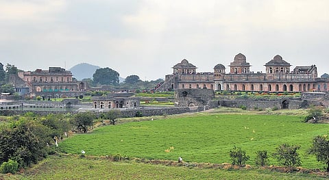 Jahaz Mahal in Madhya Pradesh.