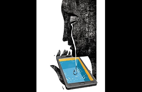 Sadfishing (Express Illustrations)