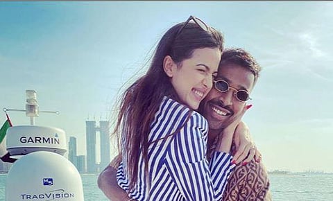 Hardik Pandya and Natasa Stankovic