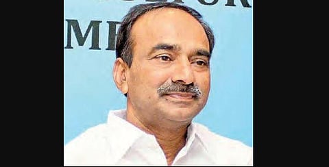 Telangana Health Minister Eatela Rajender. (Photo | EPS)