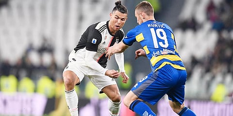 Juventus striker Cristiano Ronaldo (Photo | AP)