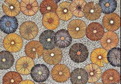 At the exhibition, one will come across intricate botanical drawings, animals and birds, to abstract forms.