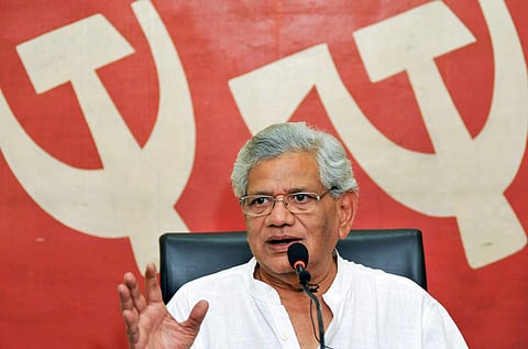 Sitaram Yechury, General Secretary of Communist Party of India (Marxist). (Photo | File, PTI)