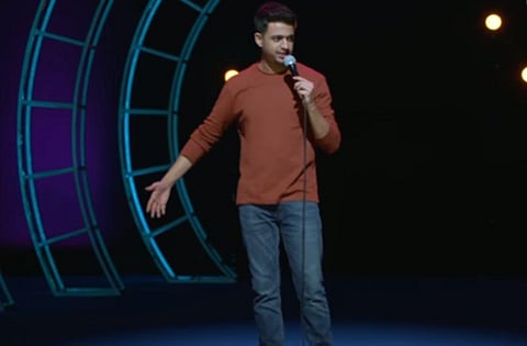 Comedian Rohan Joshi in a still from his first solo stand-up special 'Wake N Bake' (Photo | Youtube Screengrab)