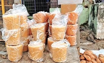 The traders in Warangal stock up on jaggery ahead of Medaram jatara. (Representative Image)
