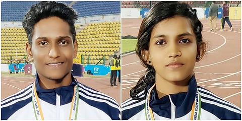 Kevinaa Ashwine bagged a silver medal in high jump while Gailey Venister bagged bronze in the triple jump.