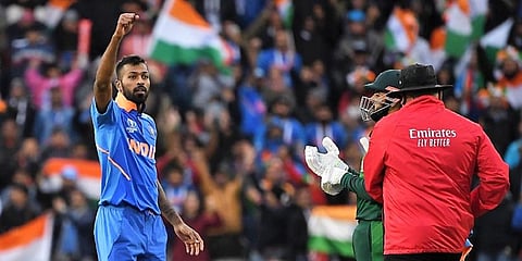 Indian all-rounder Hardik Pandya (Photo | AFP)
