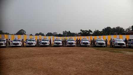 Rourkela police get new patrol vehicles.