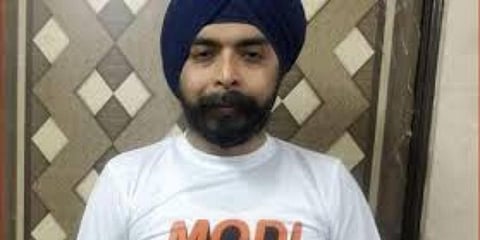 BJP candidate from Hari Nagar Tajinder Pal Singh Bagga. (Photo | Facebook)