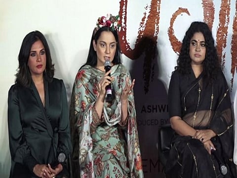 Bollywood actor Kangana Ranaut during the promotion of her upcoming film ' Panga', lashed out at Indira Jaising for asking Nirbhaya's mother to pardon the rapists. (Photo | ANI)