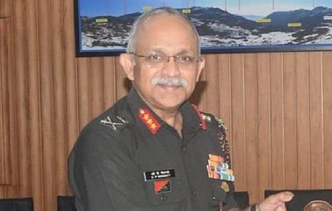 Lt General Chandi Prasad Mohanty (Photo| Twitter/ @easterncomd)