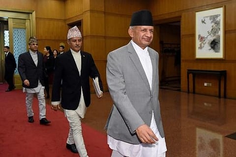 Nepal's Foreign Minister Pradeep Kumar Gyawali. (File | AFP)