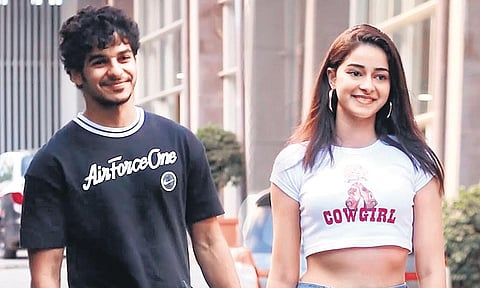 Ishaan Khatter and Ananya Panday. (Photo | EPS)