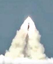 Sub-launched K-4 ready for induction