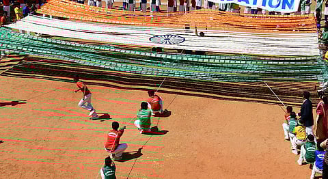 India celebrated the 71st Republic Day on Sunday with a grand military parade and exhibition of its history, cultural diversity and strategic weaponry at the Rajpath. (Photo | Shriram B N, EPS)