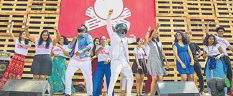 Youngsters bring out all their energy at a previous event held by Under 25 Summit