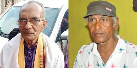 Mitrabhanu Gountia (R) and Jitendra Haripal.