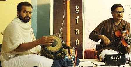 K Ganapathiram (L) and B Janakiraman. (Photo| EPS)