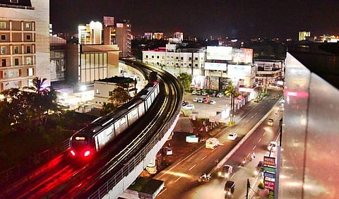An aerial view of MG Road   Express