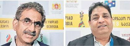 AICF president PR Venketrama Raja, Secretary Bharat Singh Chauhan.