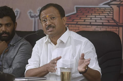 Union Minister of State for External Affairs V Muraleedharan (File Photo |  Manu R Mavelil, EPS)