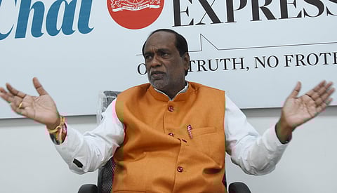Telangana BJP chief K Laxman (Photo| RVK Rao, EPS)