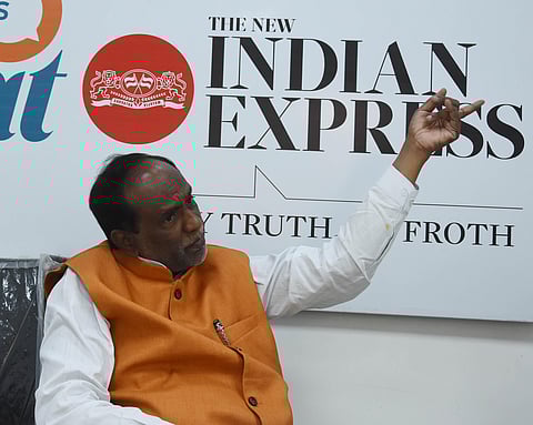 Telangana BJP chief K Laxman (Photo| RVK Rao, EPS)