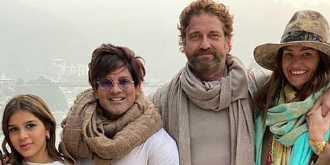 Industrialist Yash Birla, who had joined the actor on the trip, too shared a picture on his Instagram handle. (Photo | Instagram)