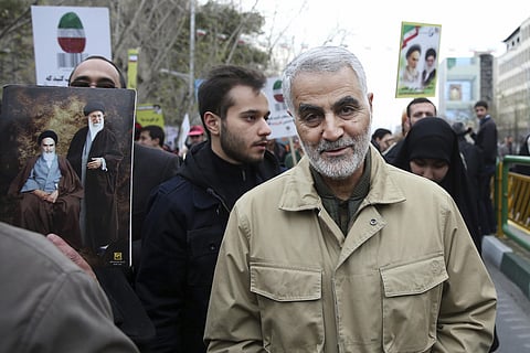 Top Iranian commander Qasem Soleimani. (File Photo | AP)