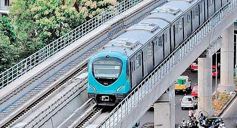 Kochi metro. (File photo| EPS)