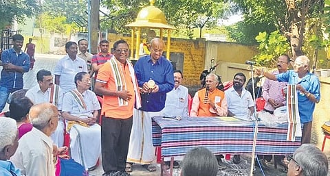 Since the 1980s, 130 civic activists in Chromepet have been felicitated