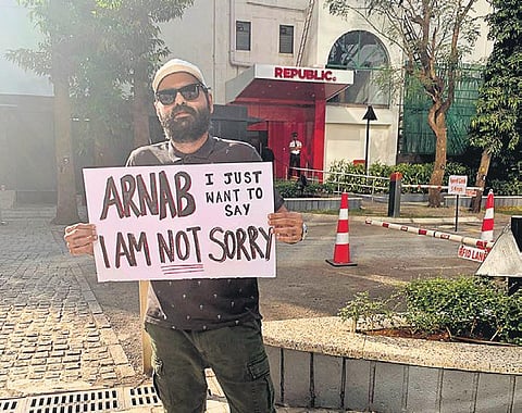 Stand-up comedian Kunal Kamra has refused to apologise for the episode for which he has been barred from flying by four airlines | PIC COURTESY: TWITTER