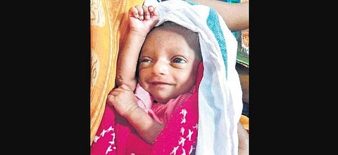 The newborn’s condition was said to be alright.