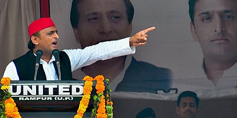 Former Uttar Pradesh CM and Samajwadi Party chief Akhilesh Yadav (Photo | PTI)