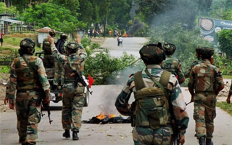 Indian Army personnel in Nagaland (File Photo | PTI)