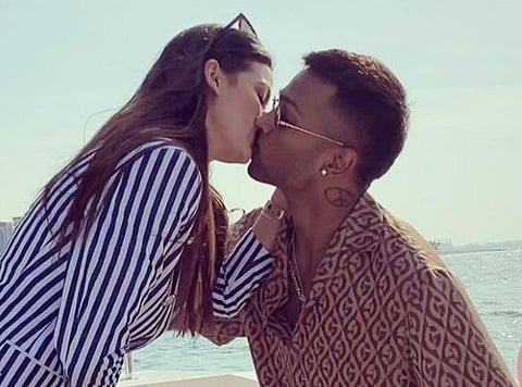Hardik Pandya and Natasa Stankovic.