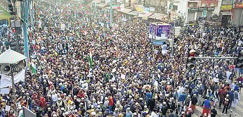 The protest against CAA in Uttar Pradesh