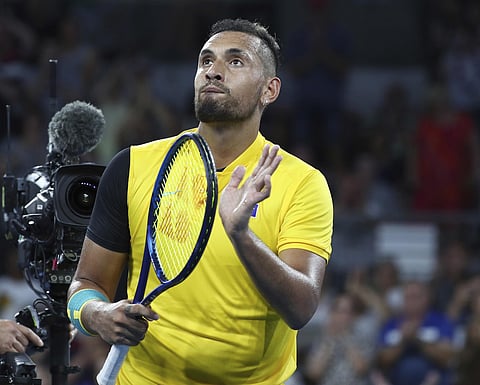 Australian tennis player Nick Kyrgios (Photo | AP)
