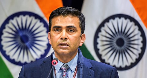 Ministry of External Affairs Spokesperson Raveesh Kumar (File Photo | PTI)
