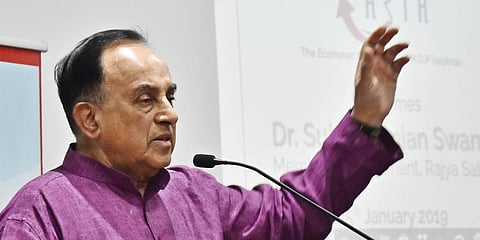 BJP leader Subramanian Swamy (Photo | Ashwin Prasath, EPS)